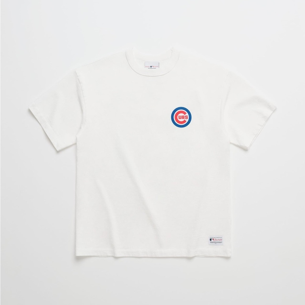 MadHappy Chicago Cubs Printed Heavyweight T-Shirt, NWT, Size XS